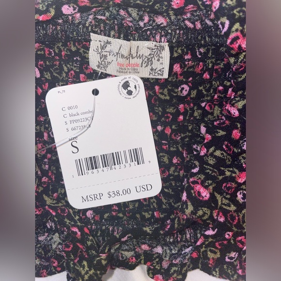 *230.  Free People Picnic Ruffle Bandeau Top - Picture 10 of 12